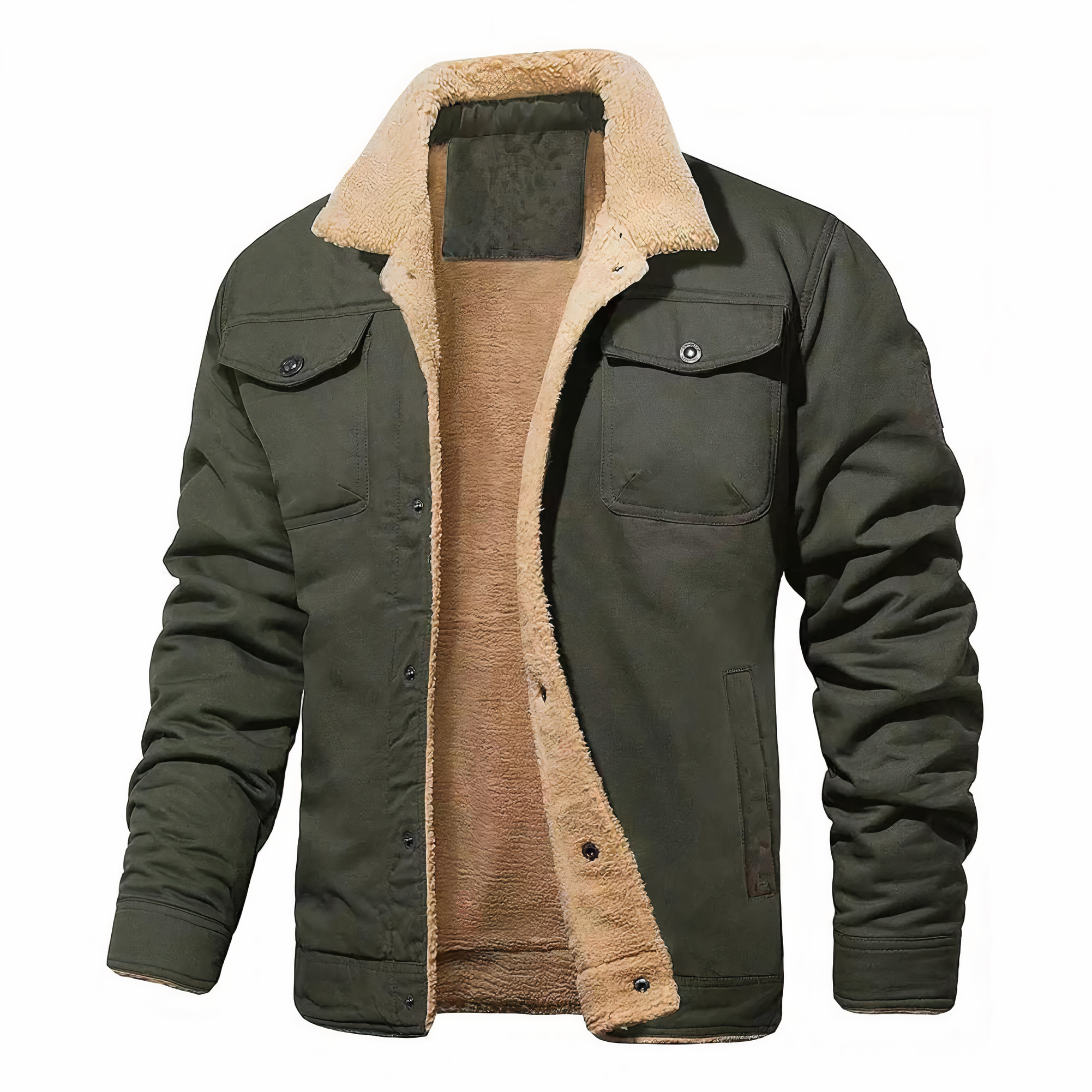 Nordlicht-Winterjacke - Elegant, Warm und Zeitlos. Ideal für kalte Tage, mit hochwertigem Material für optimalen Komfort und Schutz. Einzigartiges Design, das Stil und Funktion vereint