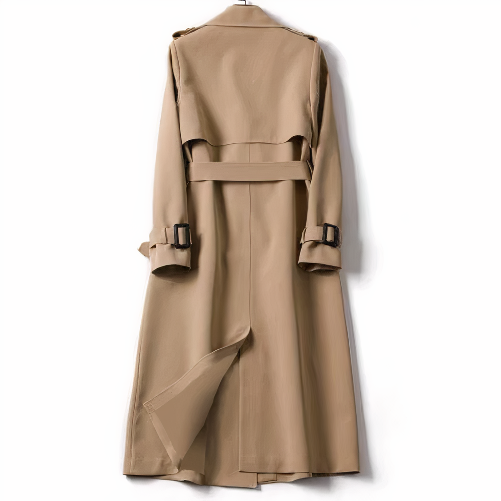 StilWelle - Überragender Knie-Trenchcoat mit Zeitloser Eleganz