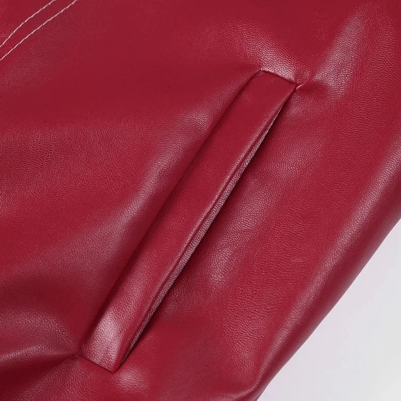 TrendLeder – Modische Lederjacke für Frauen