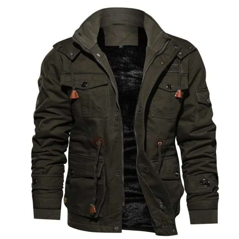 Winter Military Jacket for Men - Style and Comfort with AK Fashion