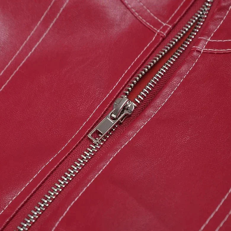 TrendLeder – Modische Lederjacke für Frauen