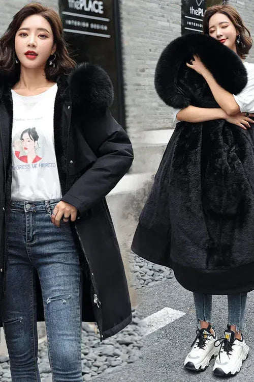 Avril – Weiche Wollplüschjacke