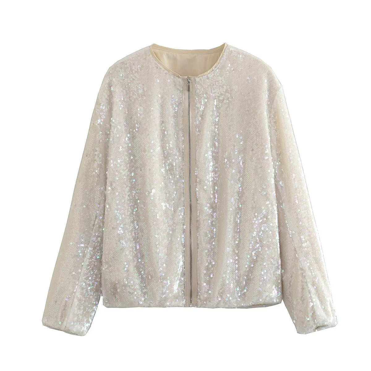 GlitterBomber – Glitzer-Bomberjacke für Damen