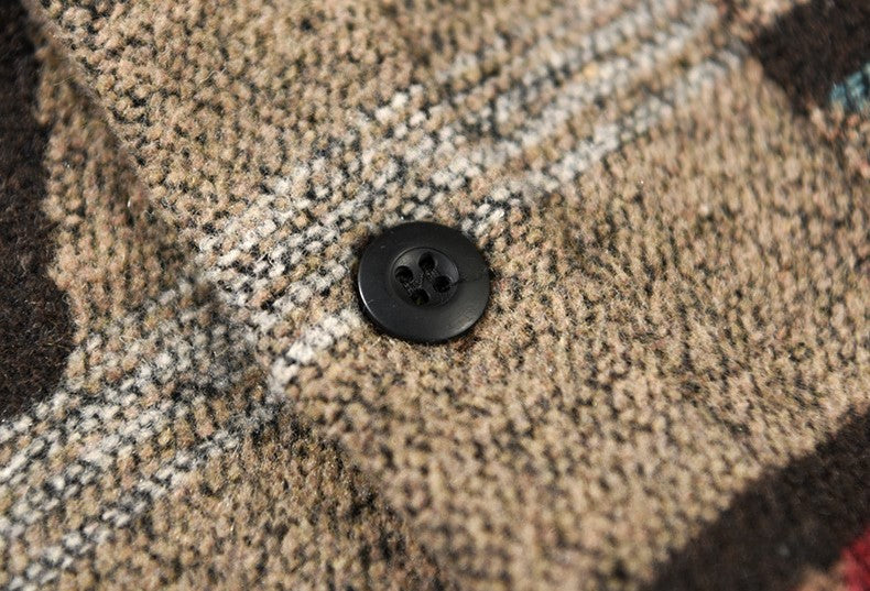 Kenny - Herren Vintage Flanellhemd