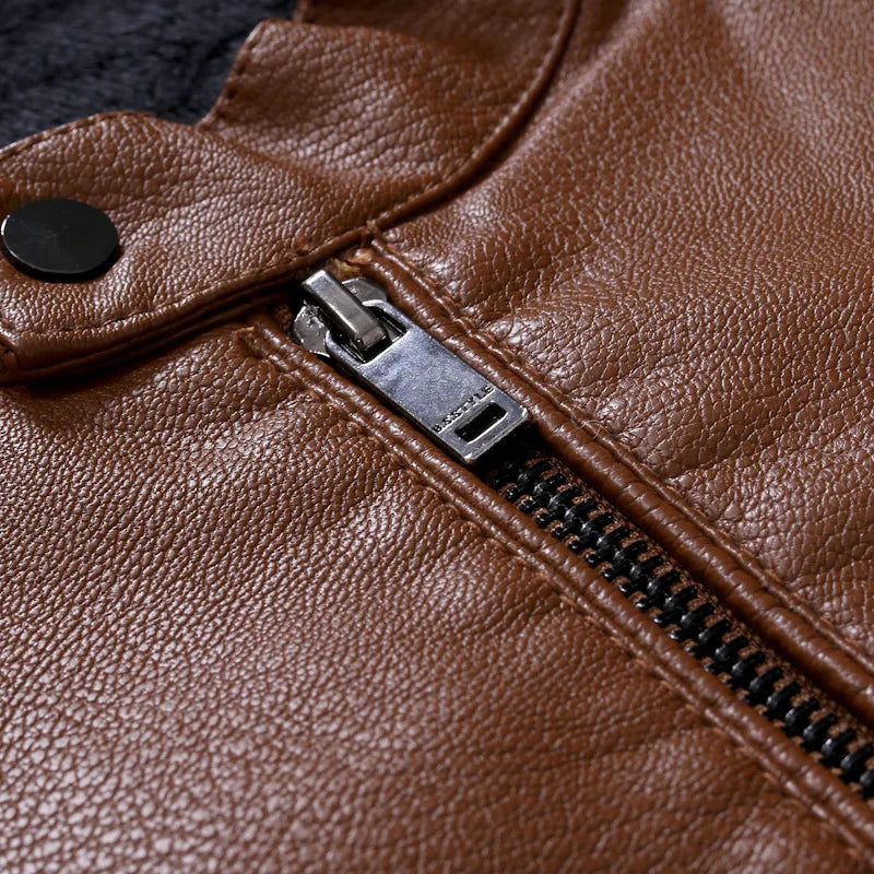 UrbanEdge – Klassische Herren-Lederjacke