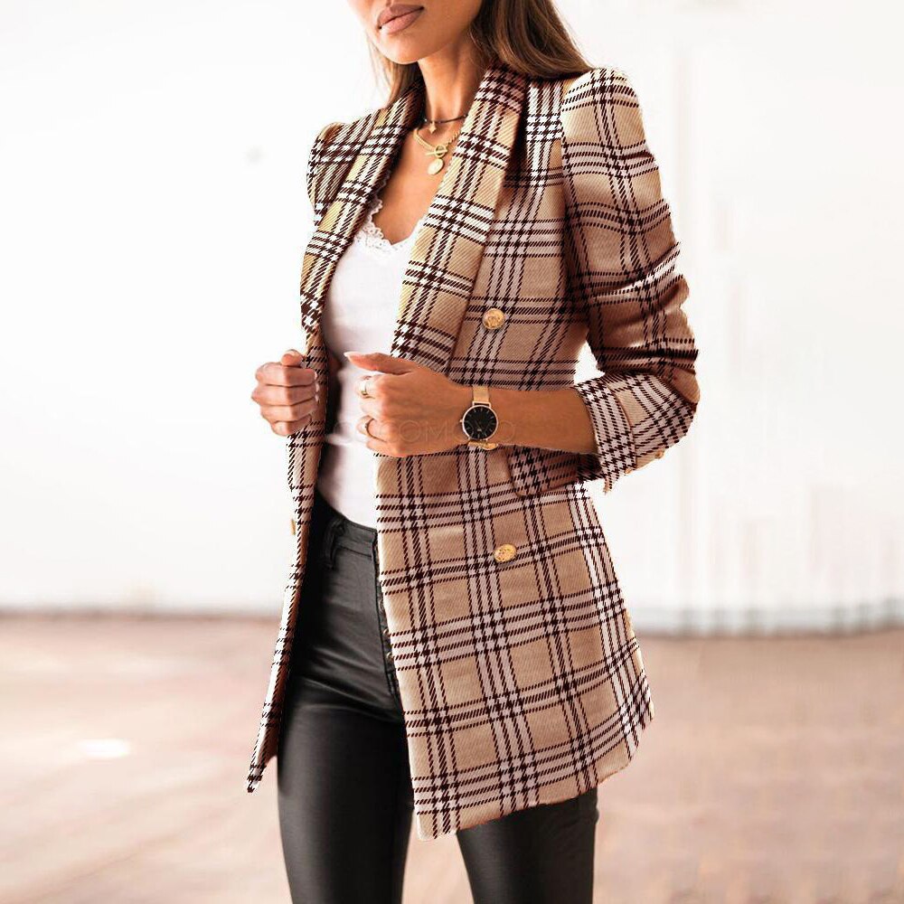 Heelen - Schicker karierter Blazer