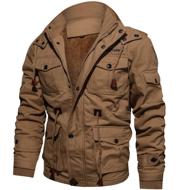 Winter Military Jacket for Men - Style and Comfort with AK Fashion