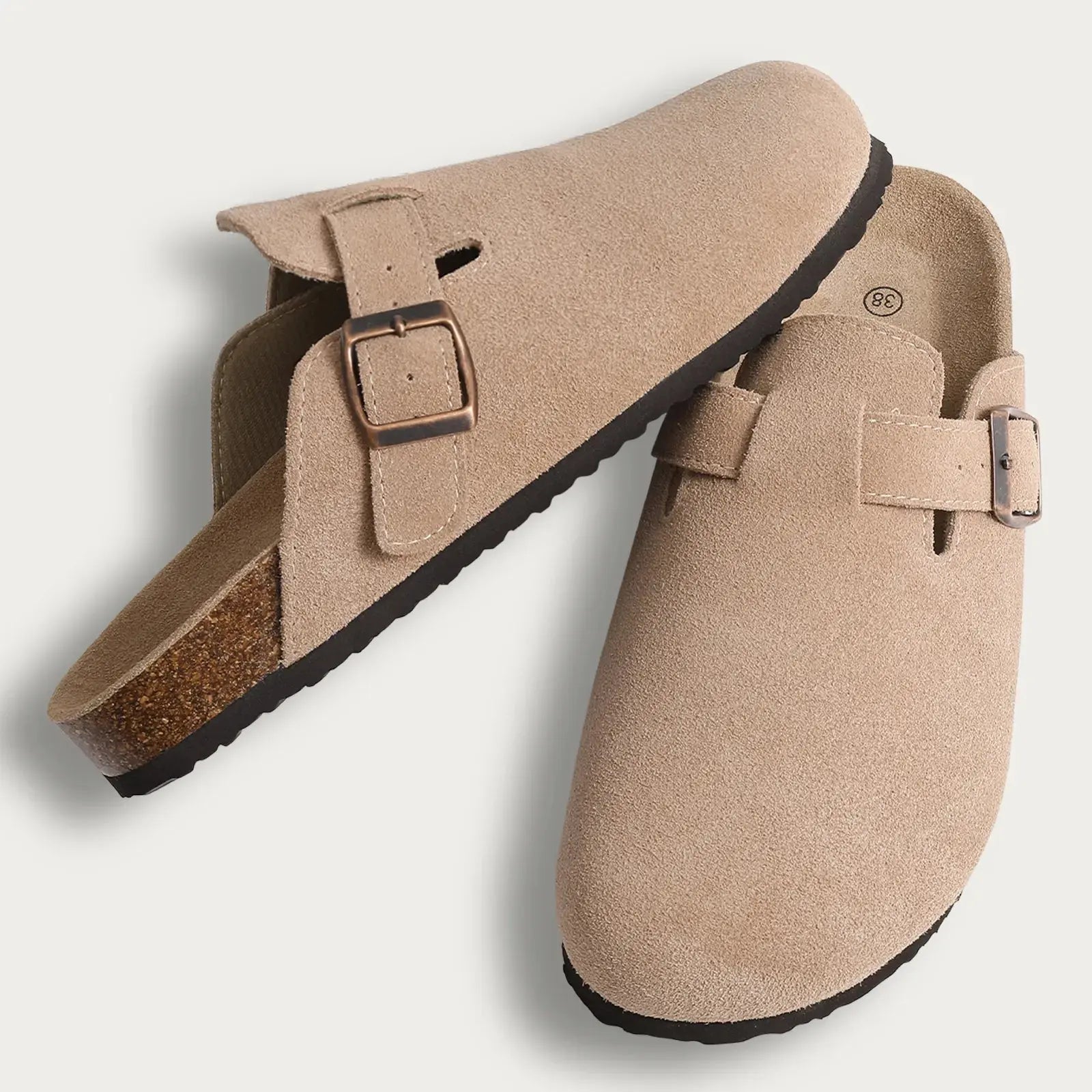 Philipp | Bequeme Wildleder-Clogs