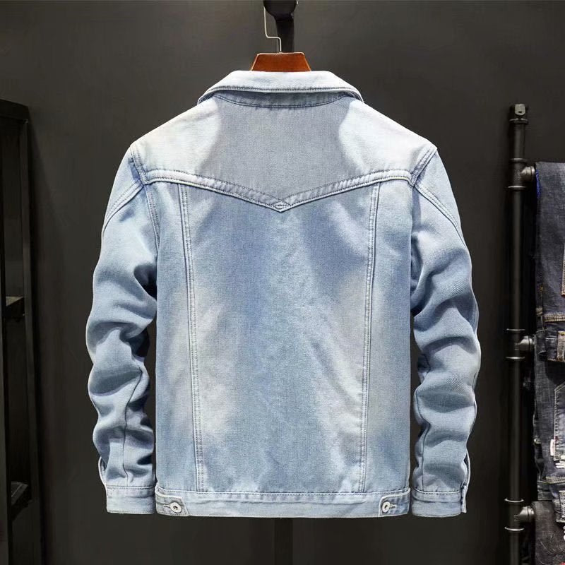 FrostDenim – Winter-Herren-Denimjacke für robusten Stil