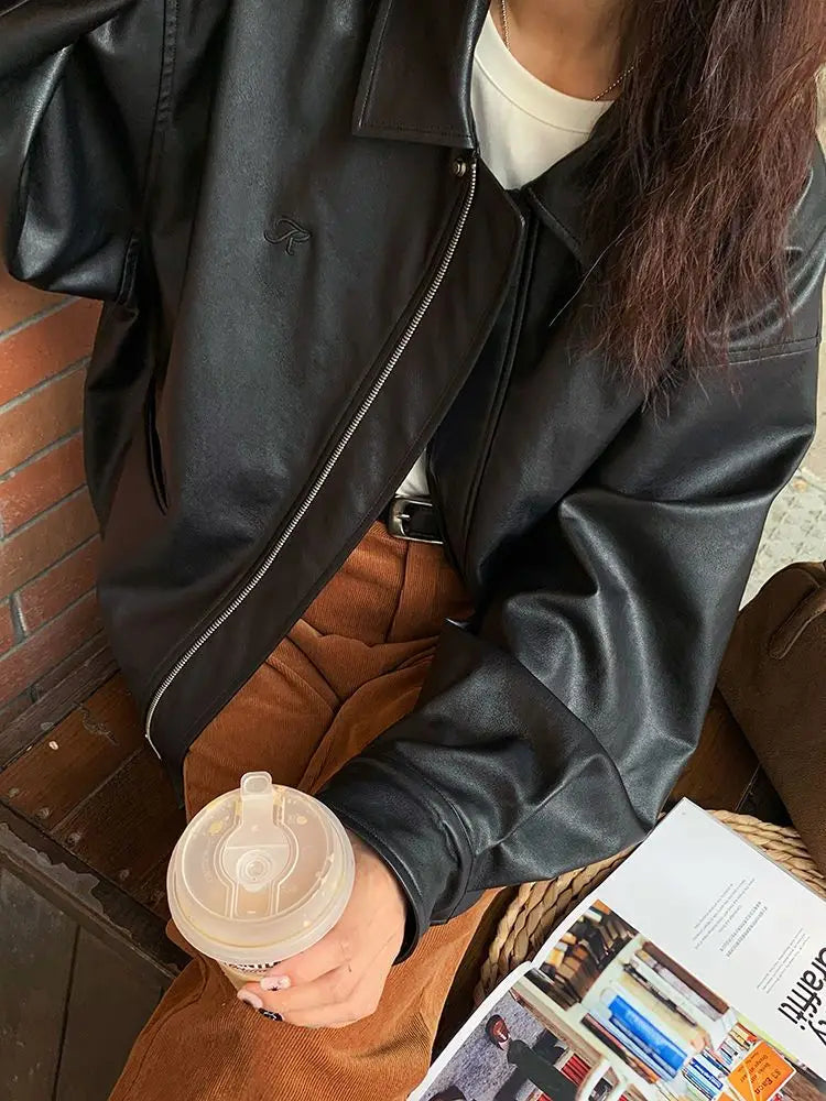 RetroLeder – Vintage-Lederjacke
