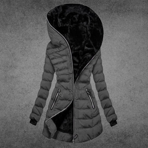 Chic und gemütlicher Wintermantel für Damen