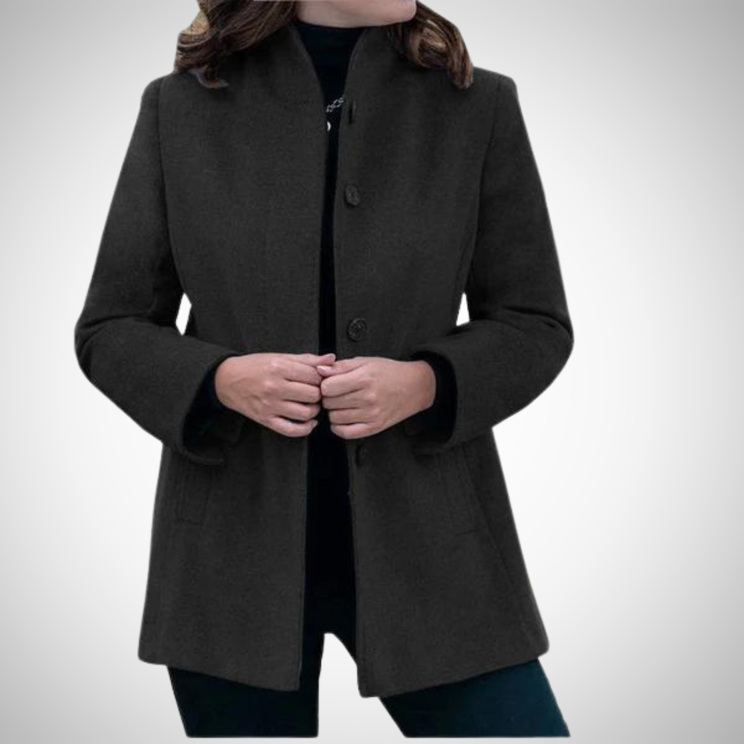 Keminare - Elegante Geknöpfte Jacke für Damen