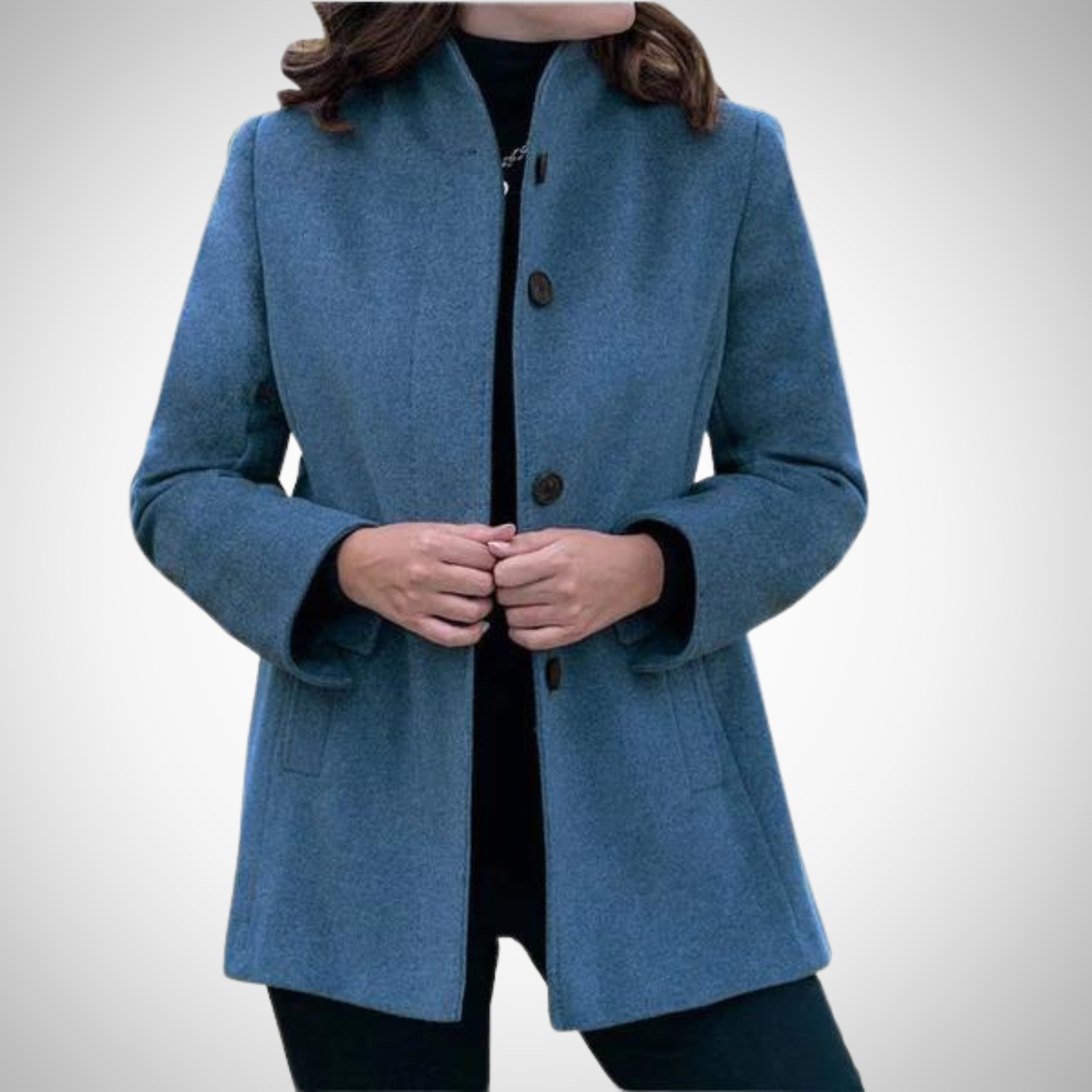 Keminare - Elegante Geknöpfte Jacke für Damen