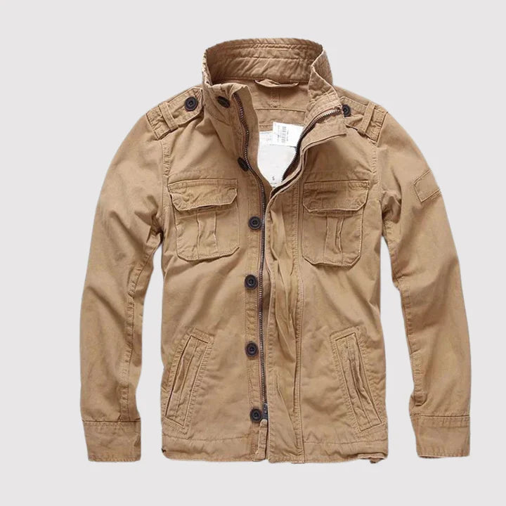 Jethro - Retro-Jeansjacke mit mehreren Taschen
