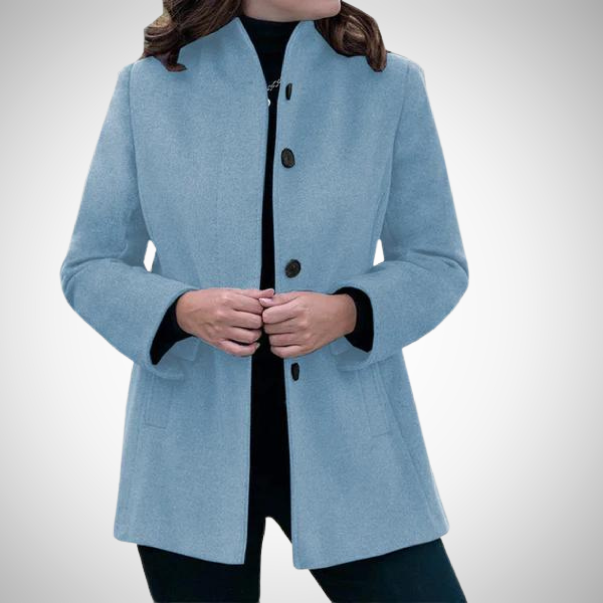 Keminare - Elegante Geknöpfte Jacke für Damen