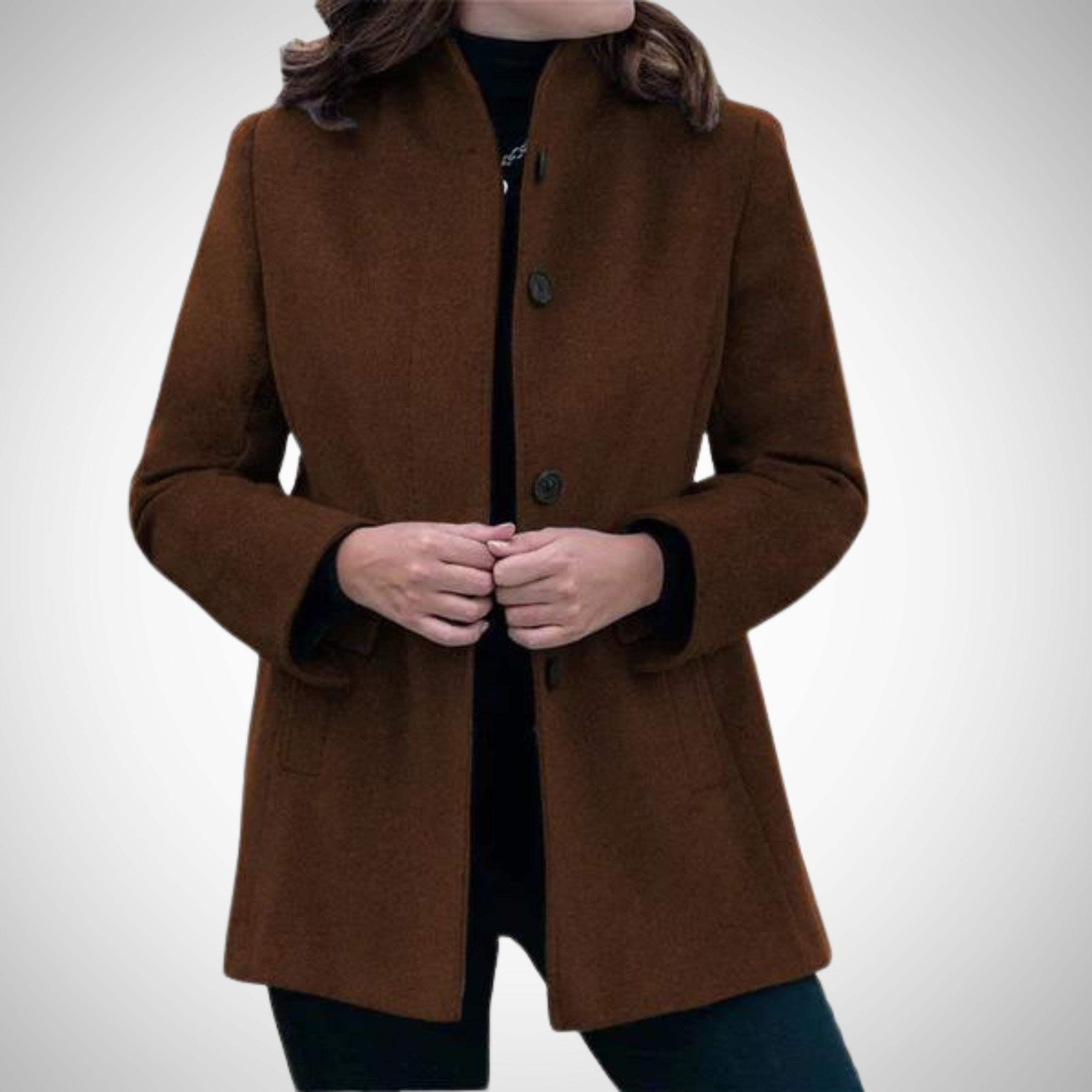 Keminare - Elegante Geknöpfte Jacke für Damen