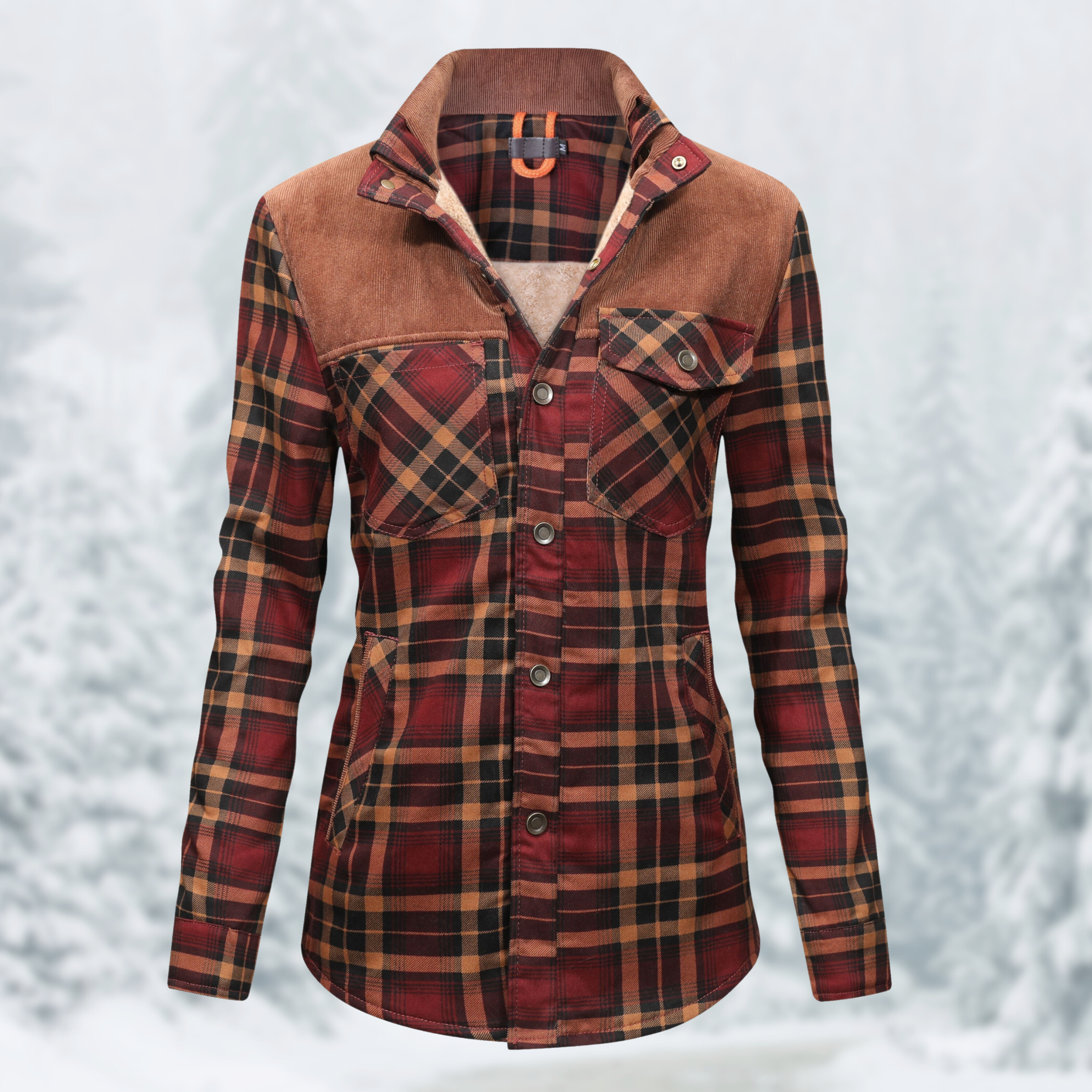 TrekFlannel – Flanell-Wanderjacke für Frauen