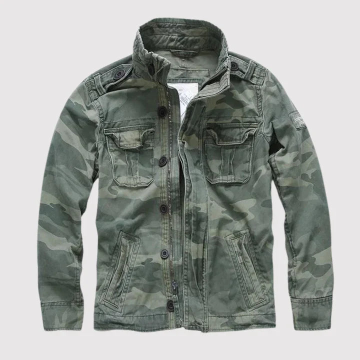 Jethro - Retro-Jeansjacke mit mehreren Taschen