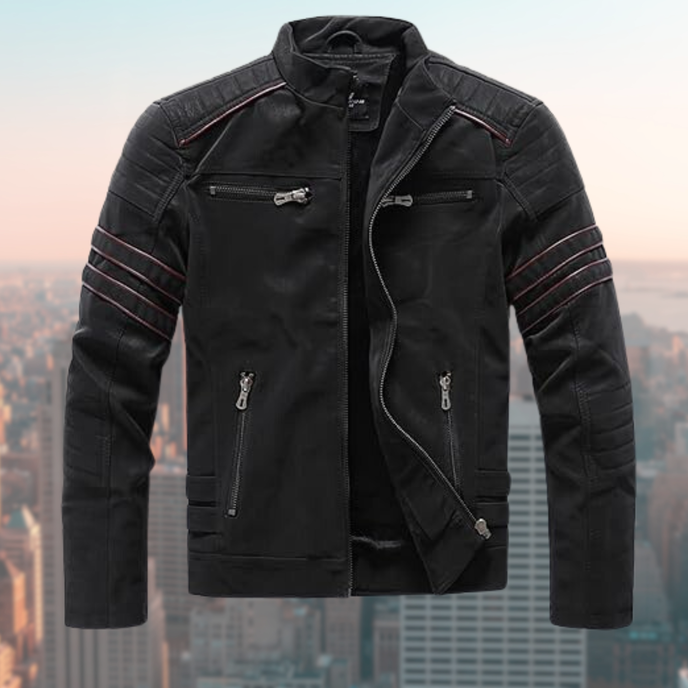 UrbanEdge – Stilvolle Lederjacke