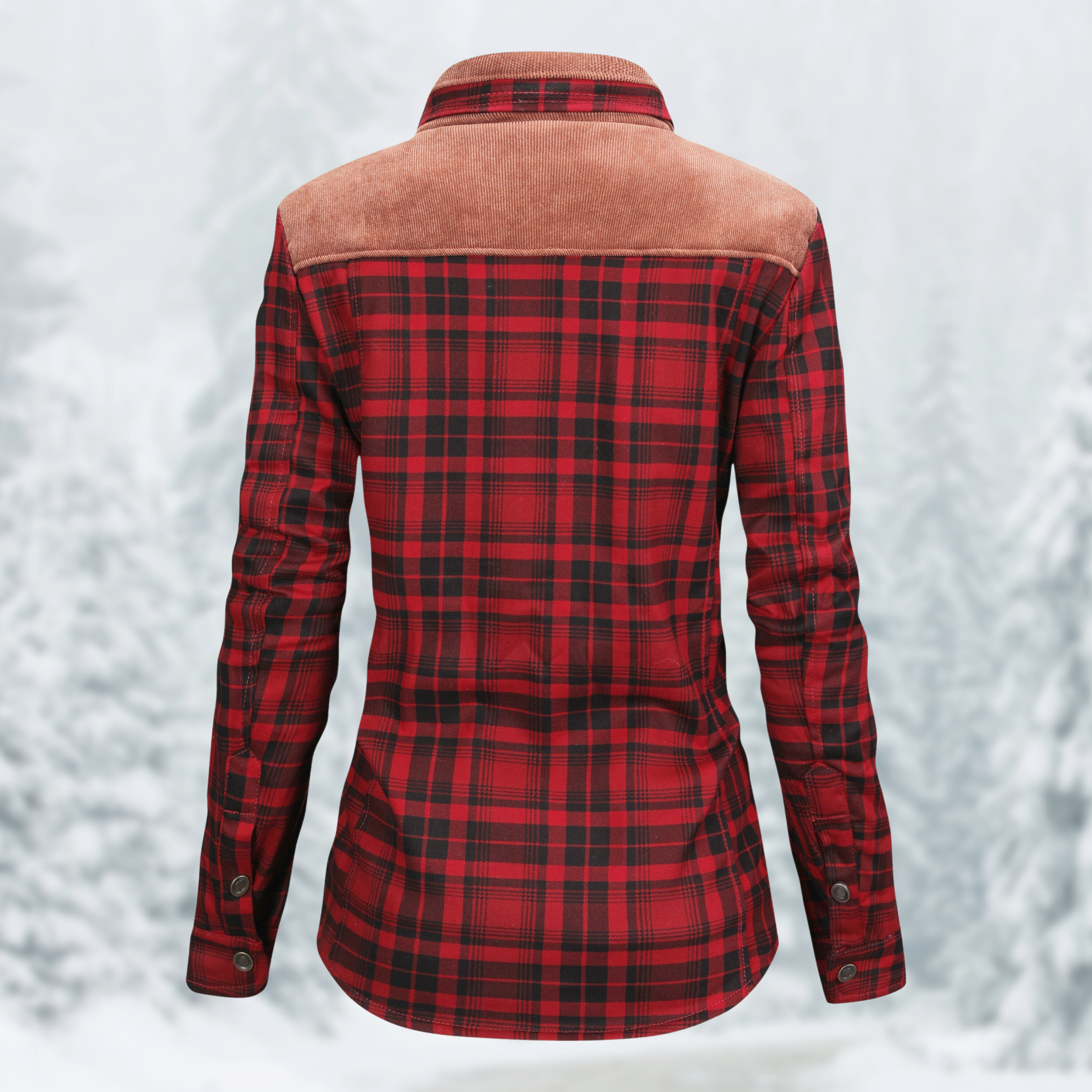 TrekFlannel – Flanell-Wanderjacke für Frauen