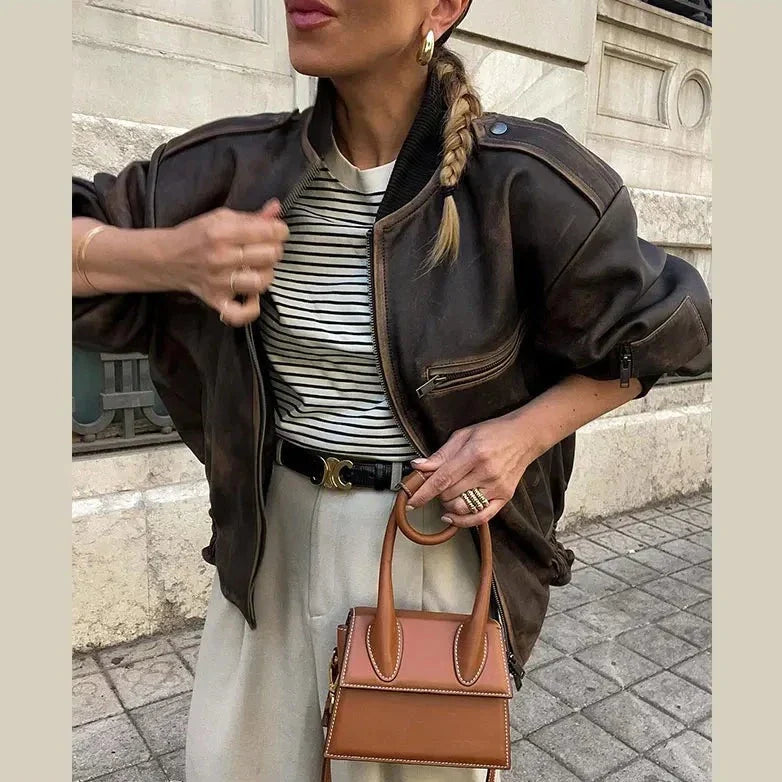 ZippStil – Mode-Jacke mit Frontreißverschluss