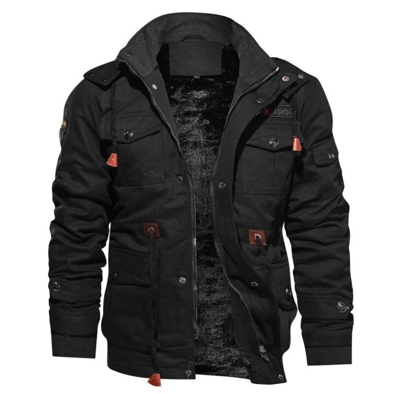 Winter Military Jacket for Men - Style and Comfort with AK Fashion