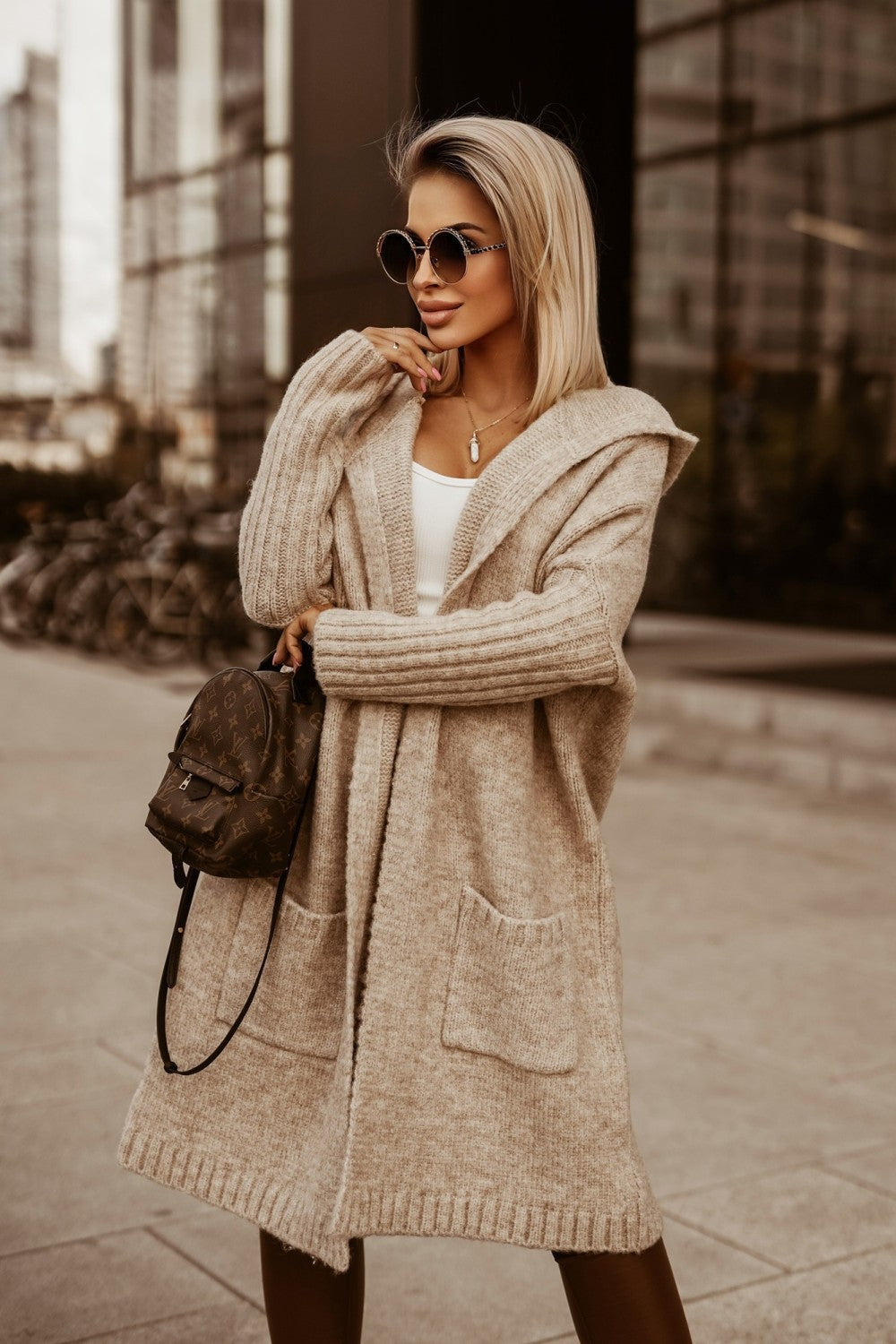 SimplyLive - Lange Strickjacke