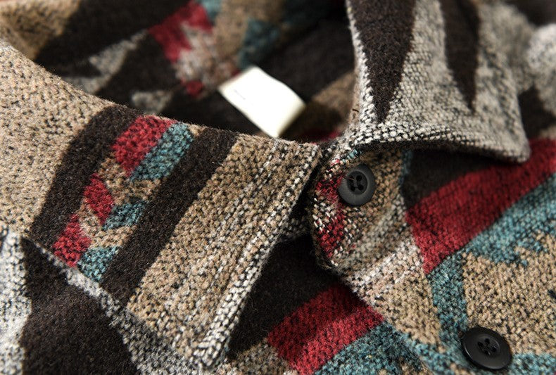 Kenny - Herren Vintage Flanellhemd