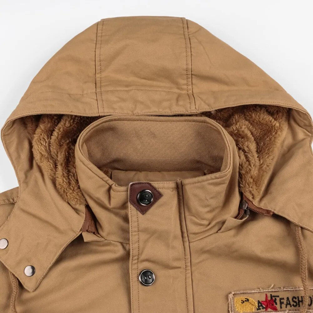 Winter Military Jacket for Men - Style and Comfort with AK Fashion