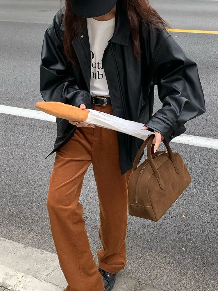 RetroLeder – Vintage-Lederjacke