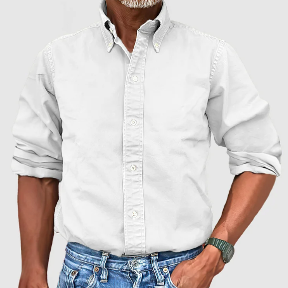 Premium Vintage Langarmhemd Umberto™ - ein Must-Have mit Stil!