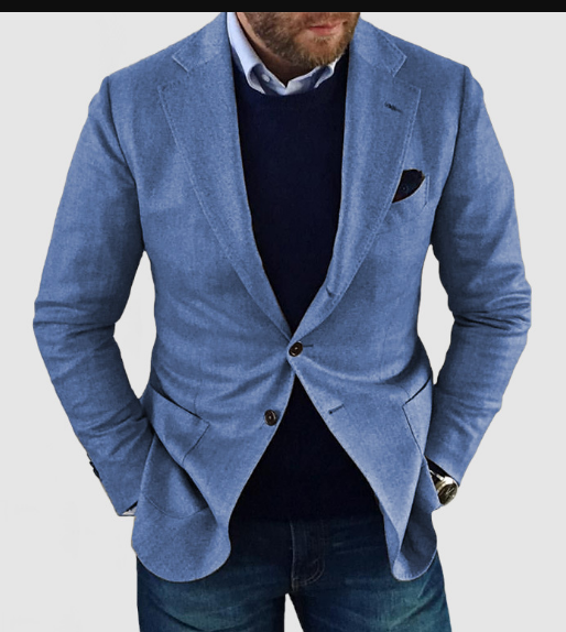 Benno - Herren-strickjacke mit lässigen knöpfen