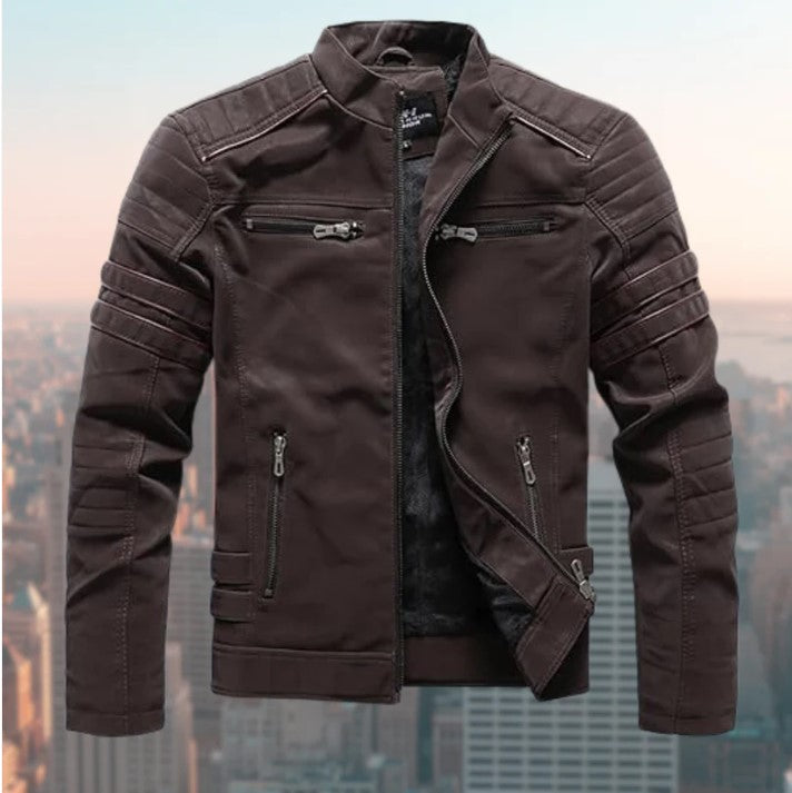 UrbanEdge – Stilvolle Lederjacke