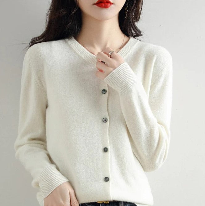 Evelyn – Dünne strickjacke für den frühling