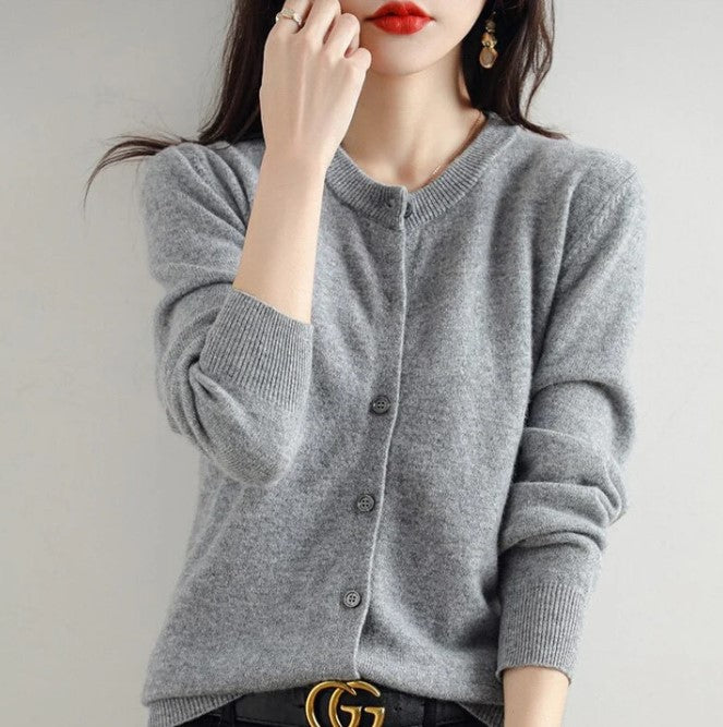 Evelyn – Dünne strickjacke für den frühling