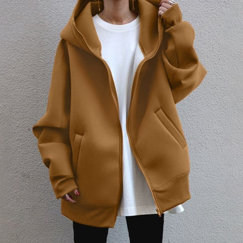 HoodieKomfort – Kapuzenpullover für Damen in Übergröß