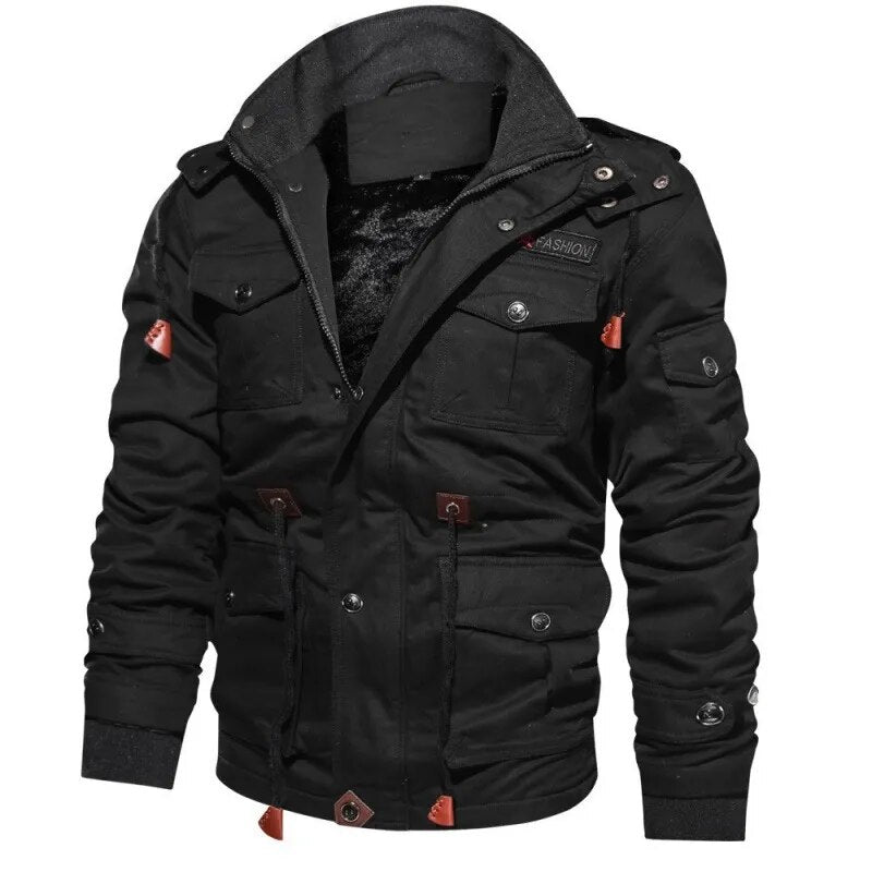 Winter Military Jacket for Men - Style and Comfort with AK Fashion