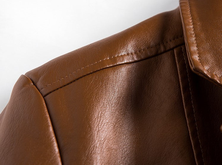 LeatherElegance – Ledercoat für Männer