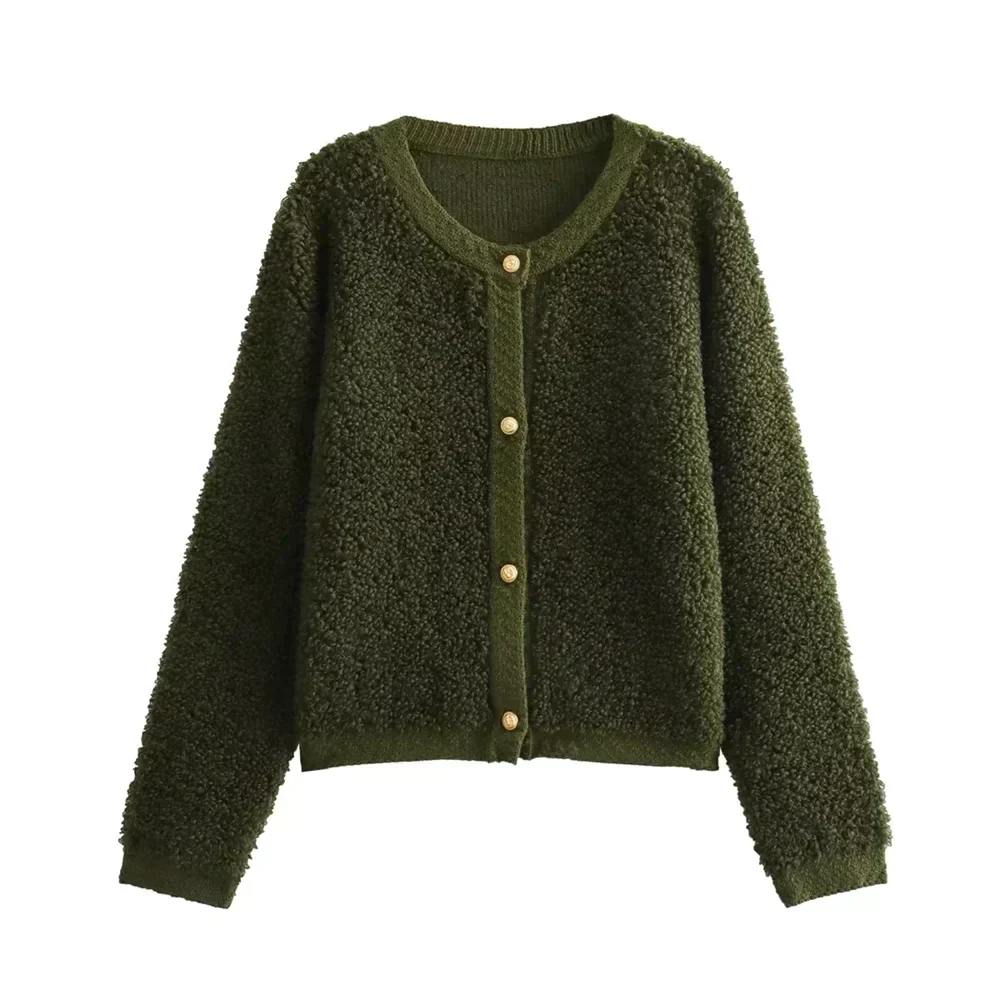 TeddyWärme – Kuschelige Teddy-Strickjacke