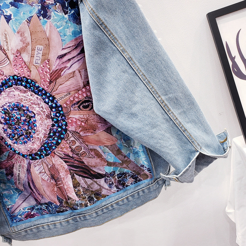 Belinda - Übergroße Denim-Jacke