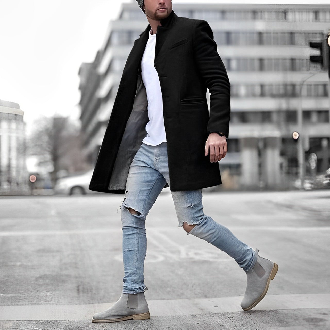 StilZeuge - Eleganter Blazermantel für Herren mit zeitlosem Charme