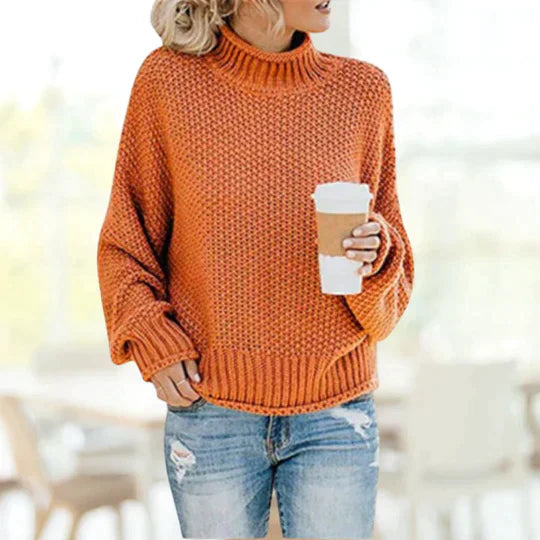 StrickEleganz – Bequemer Strickpulli für Frauen