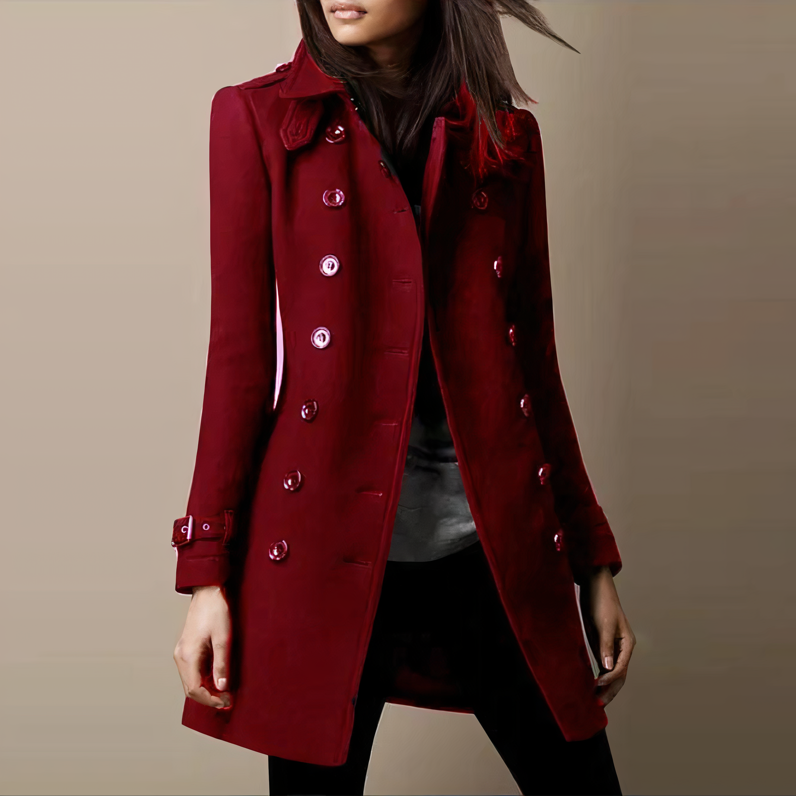 Eleganza Stilmantel - Zeitlose Eleganz für Damen
