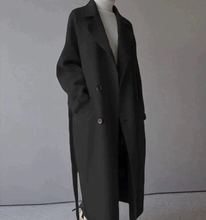Camille | Eleganter langer Wintermantel