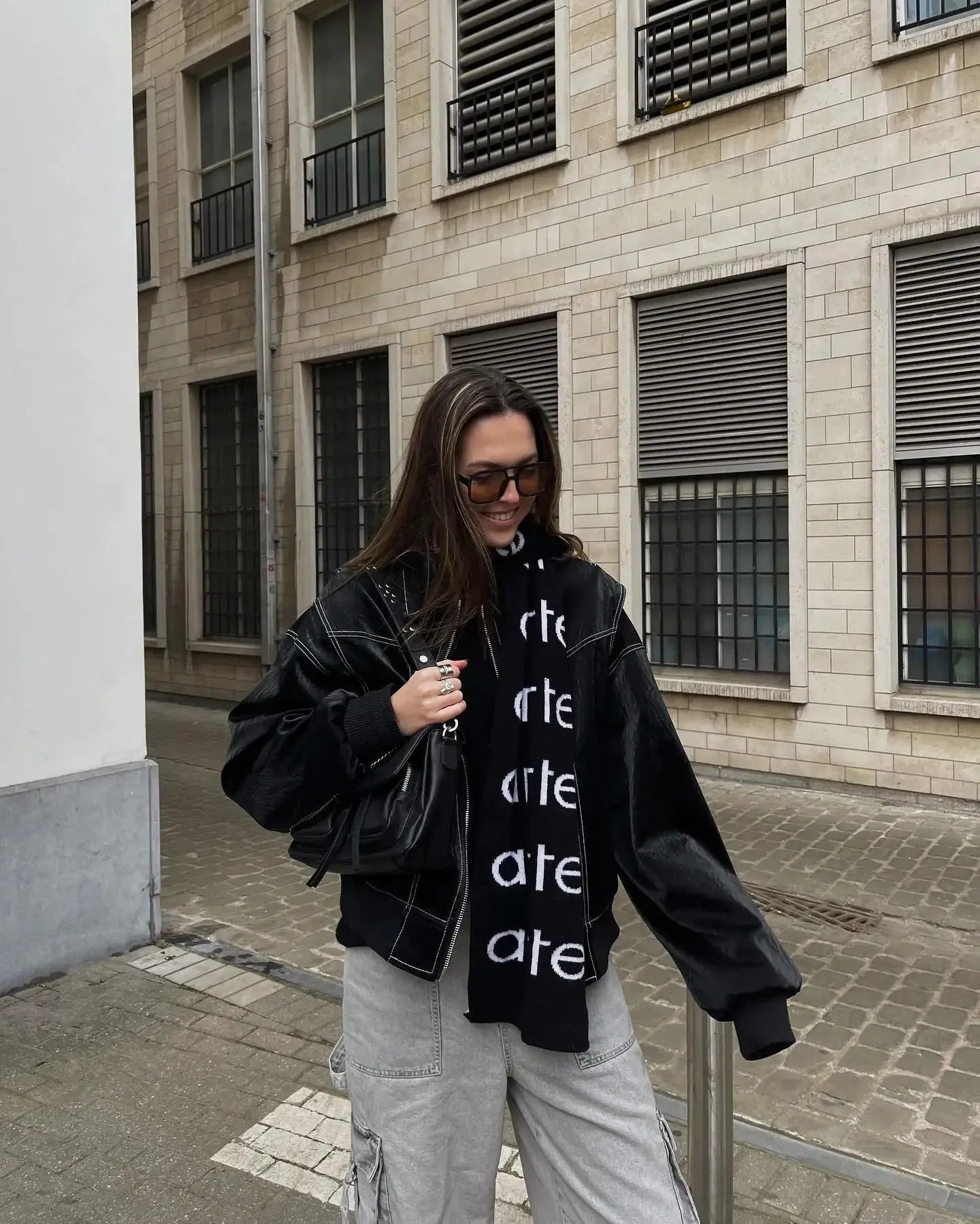 Isolde – Übergrobe lederjacke