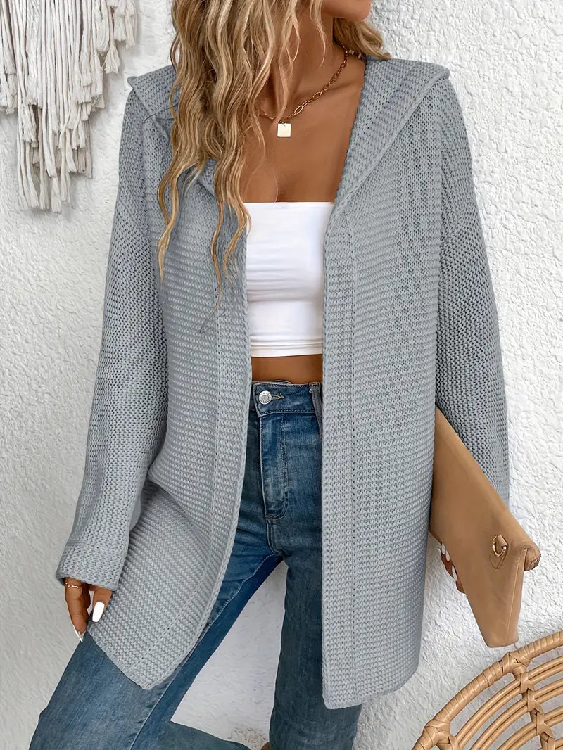Izzy - Strickjacke mit Kapuze
