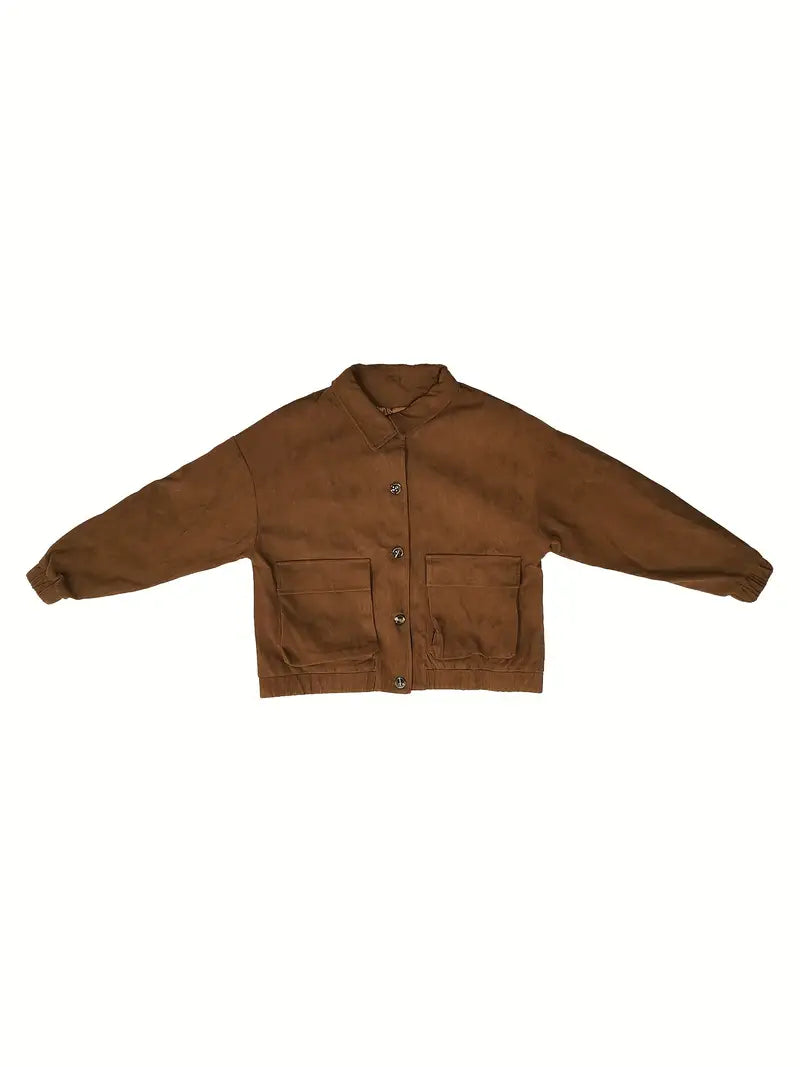 Hailey - Cordjacke mit Knopfleiste vorne
