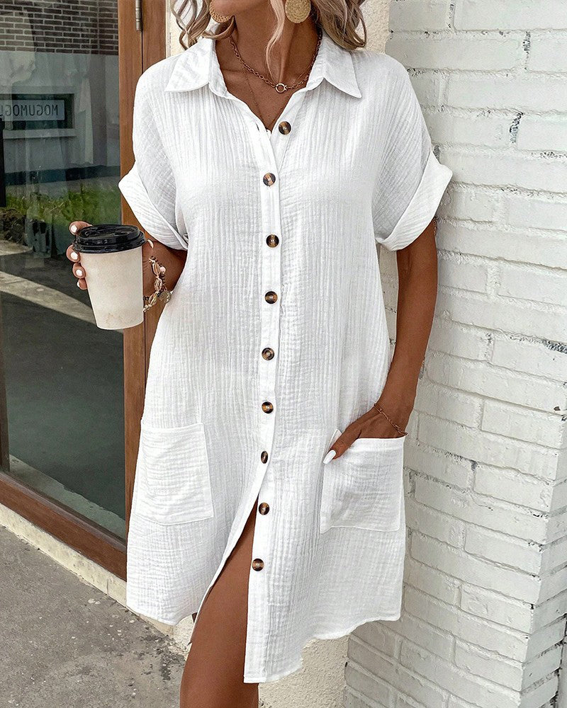 Rita | Bequemes Poloshirt-Kleid