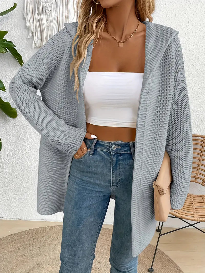 Izzy - Strickjacke mit Kapuze