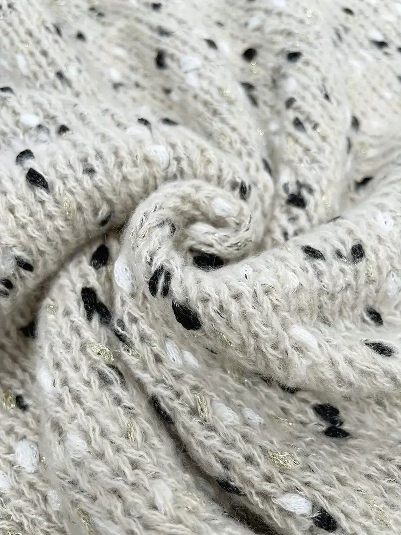 Bessie - Gestrickter Rundhalspullover